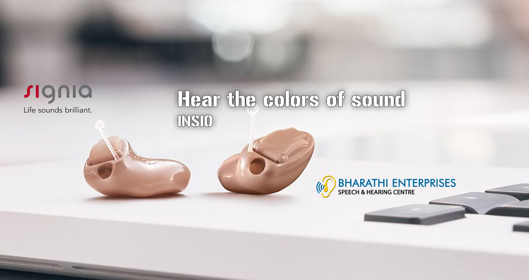 Hearing aid with rechargeable batteries in Bangalore